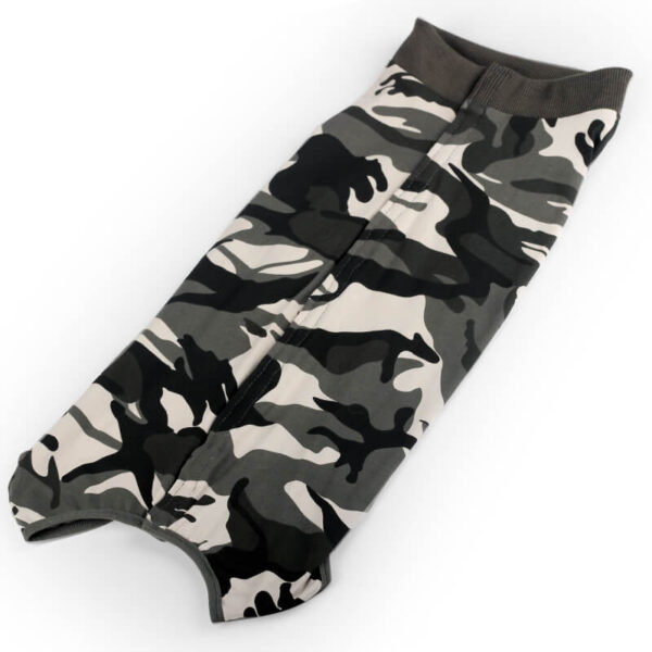 Camouflage Button Style Dog Recovery Suit Vd08