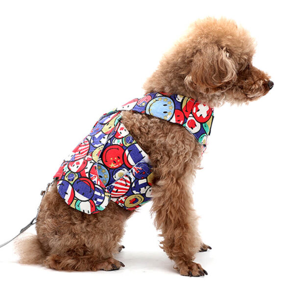 Smile Pattern Dog Safety Set Vd13