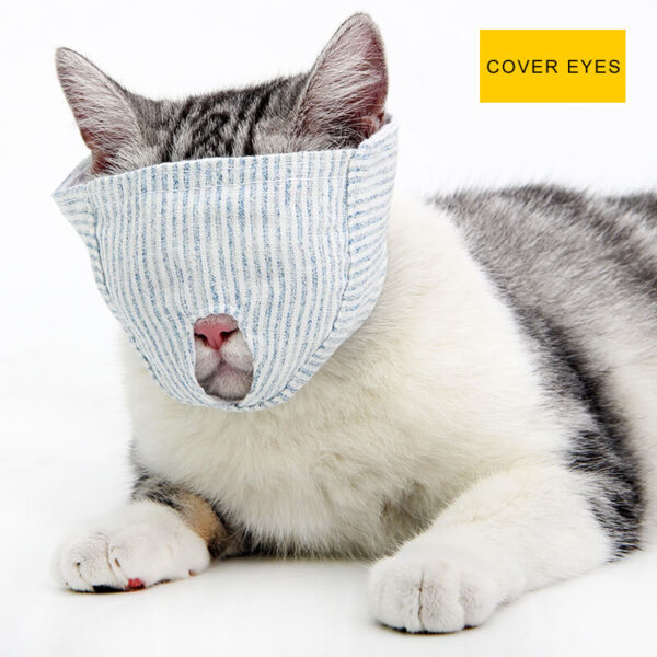 VC10 Anti Bite Mask for Cats – Eye shade (1)