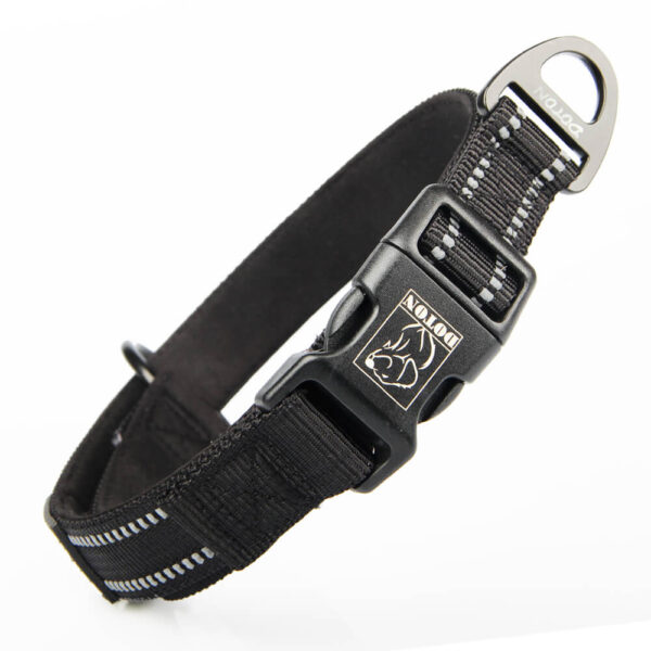 Vd07 Sg Nylon Dog Leashes Black Product Image (2)