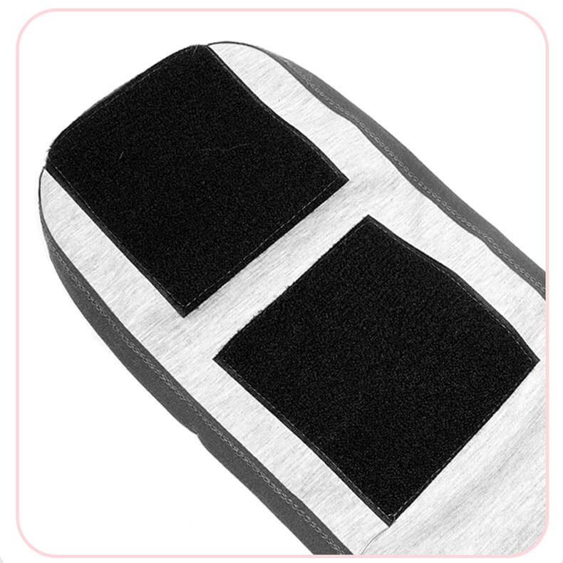 Vd21 Dog Hugging Comforter Cloth Grey Pink (7)