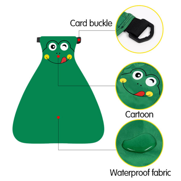 VD27 Small Dog Bellyband Puppy Green (2)