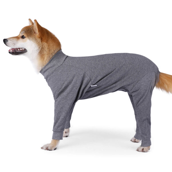 VD31 Four-legged Pajamas for Medium and Large Dogs Grey Color (1)