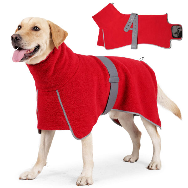 Vd88 Dog Belt Cape Red Green Wholesale Red (1)