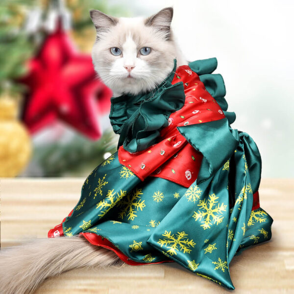 VC18 Cat Dress Christmas Dress Wholesale Supply (2)
