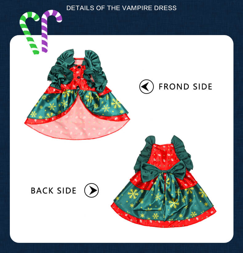 VC18 Cat Dress Christmas Dress Wholesale Supply (7)