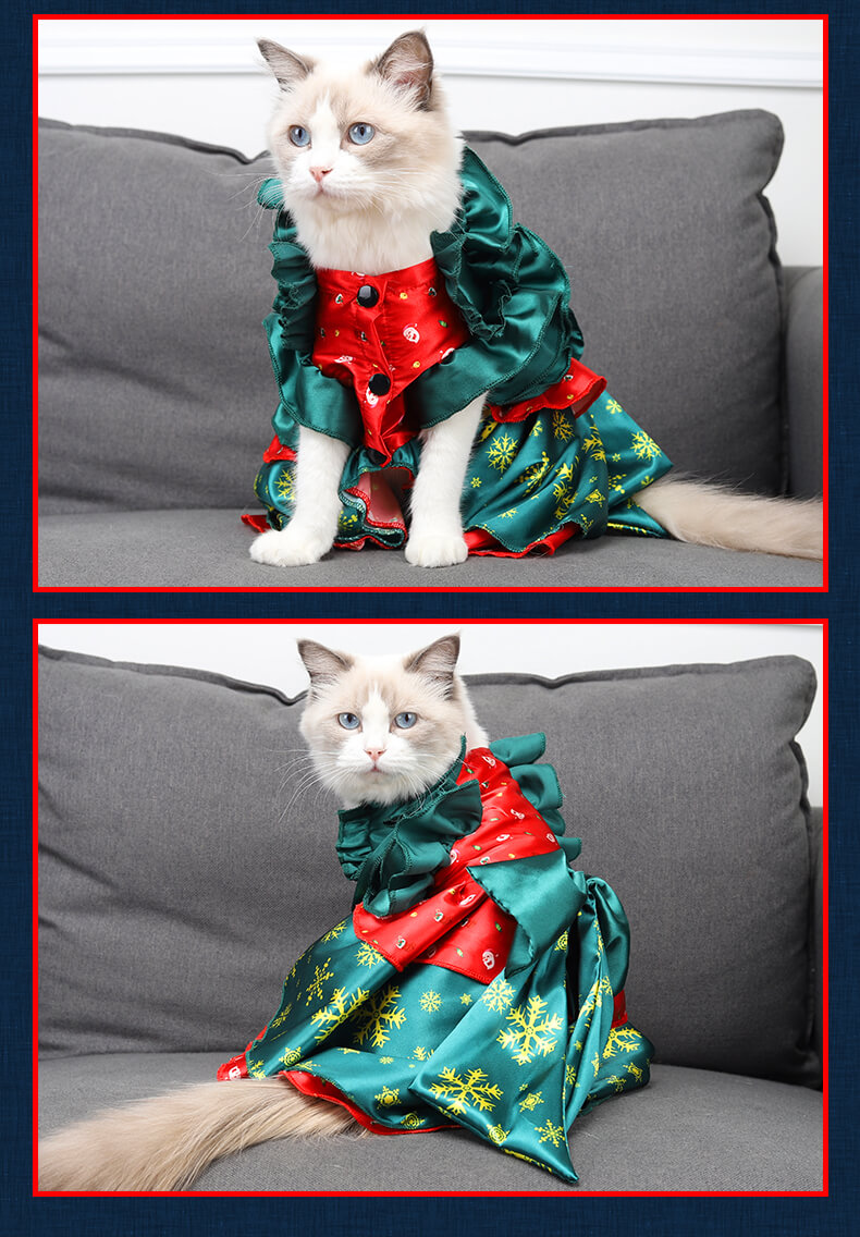 VC18 Cat Dress Christmas Dress Wholesale Supply (9)