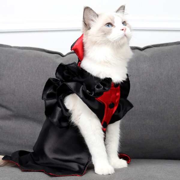 VC19 Cat Dress Vampire Costume for Halloween Suit (6)