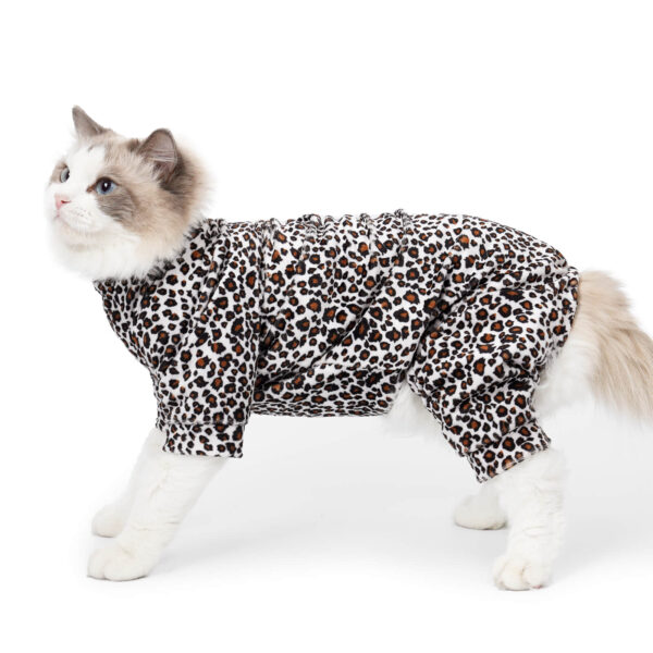 VC26 Cats Wear Leopard-print Four-legged Clothing (2)