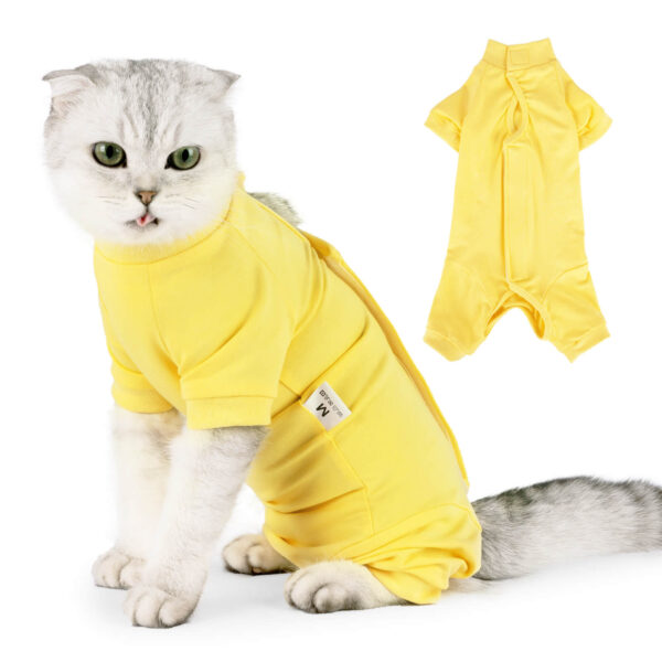 VC33 Pet Cat Recovery Suit with Velcro Wholesale Supply (3)