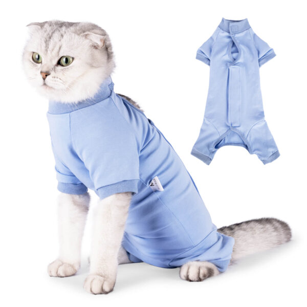 VC33 Pet Cat Recovery Suit with Velcro Wholesale Supply (5)