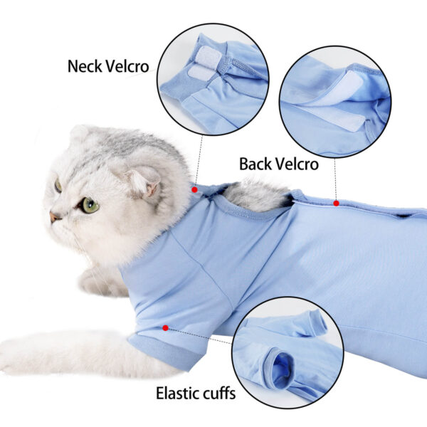 VC33 Pet Cat Recovery Suit with Velcro Wholesale Supply