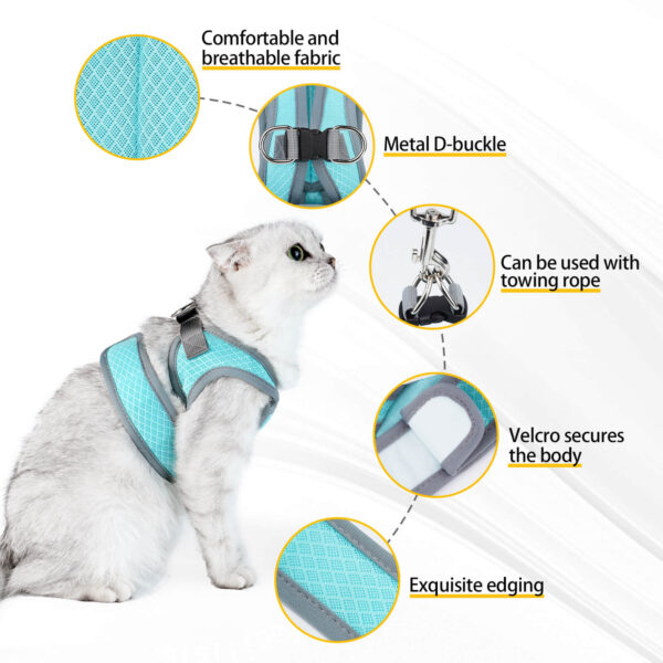 VC37 Cat Harness for Pet Safety Wholesale Supply (2)