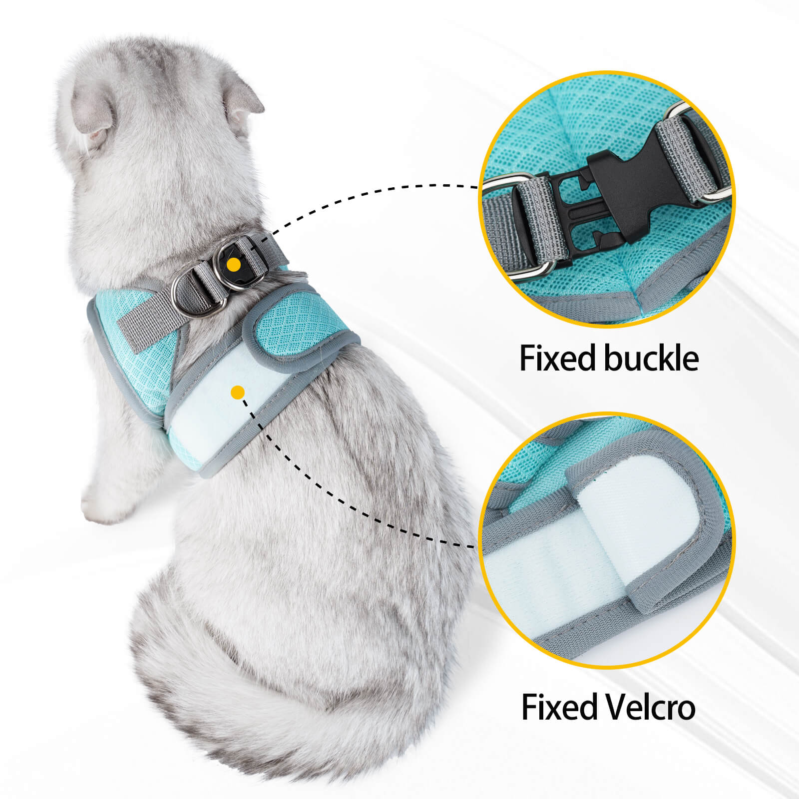 VC37 Cat Harness for Pet Safety Wholesale Supply (5)