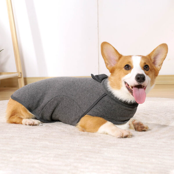 VD35 Dog Turtleneck Fleece Sweatshirt Pet Clothing