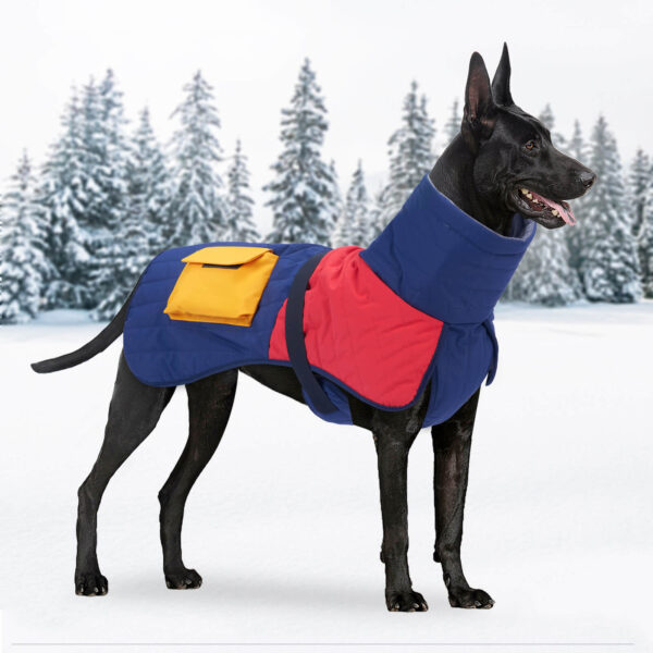 VD39 Color Block Cotton Clothing for Dogs Pet