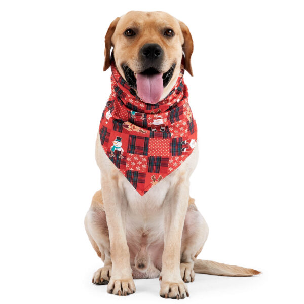 VD49 Pet Dog Hooded Saliva Napkin Wholesale - Image 2