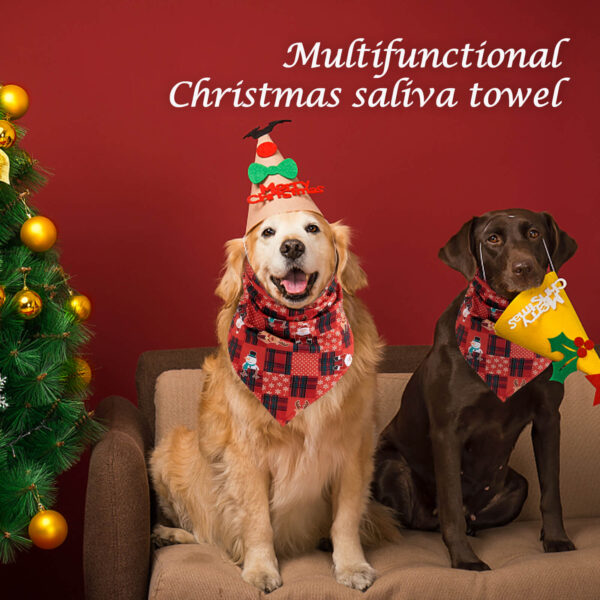 VD49 Pet Dog Hooded Saliva Napkin Wholesale - Image 6