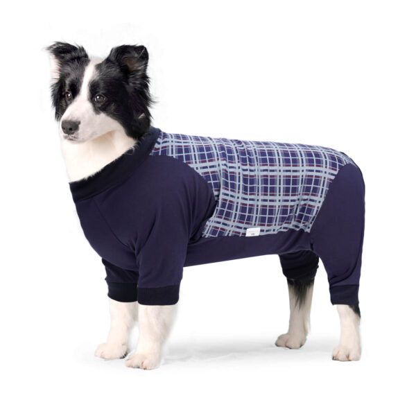 VD70 Dog Recovery Suit Four-legged Zipper Style - Image 2