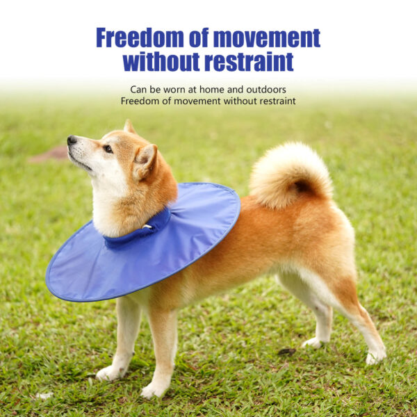 VD73 Elizabethan Collar for Dogs Oxford Cloth Style - Image 2