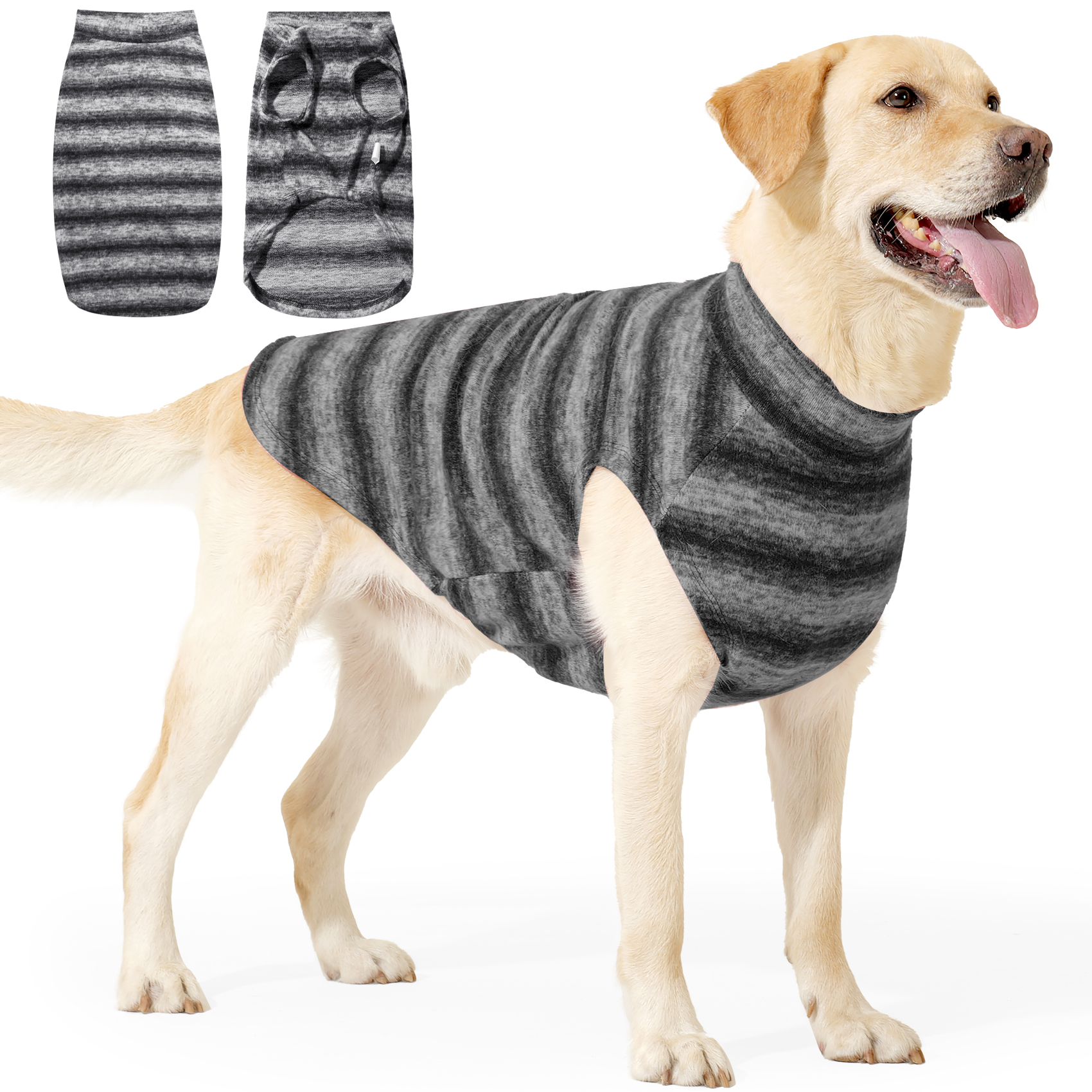 VD133 Dog Sweater Grey (1)