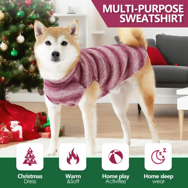 Vd133 Dog Sweater Red (4)