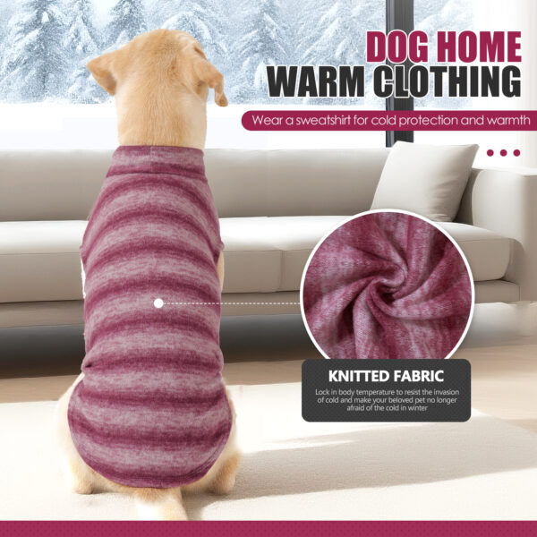 Vd133 Dog Sweater Red (5)