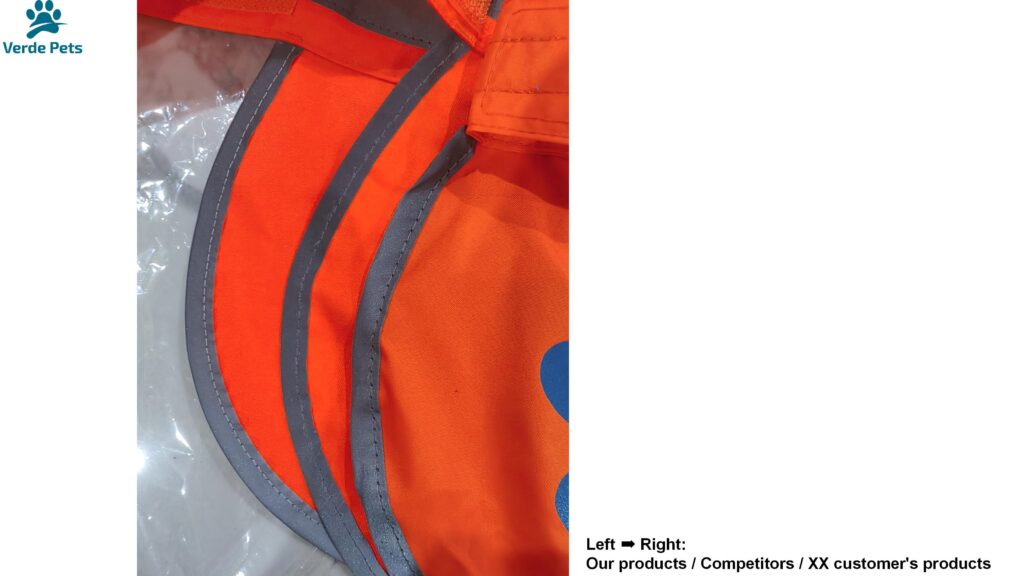 Comparative Analysis Of The Process Details Of Pet Reflective Vests 03