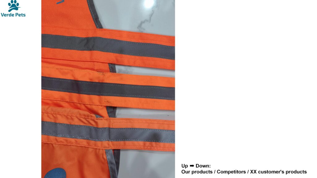 Comparative Analysis Of The Process Details Of Pet Reflective Vests 04