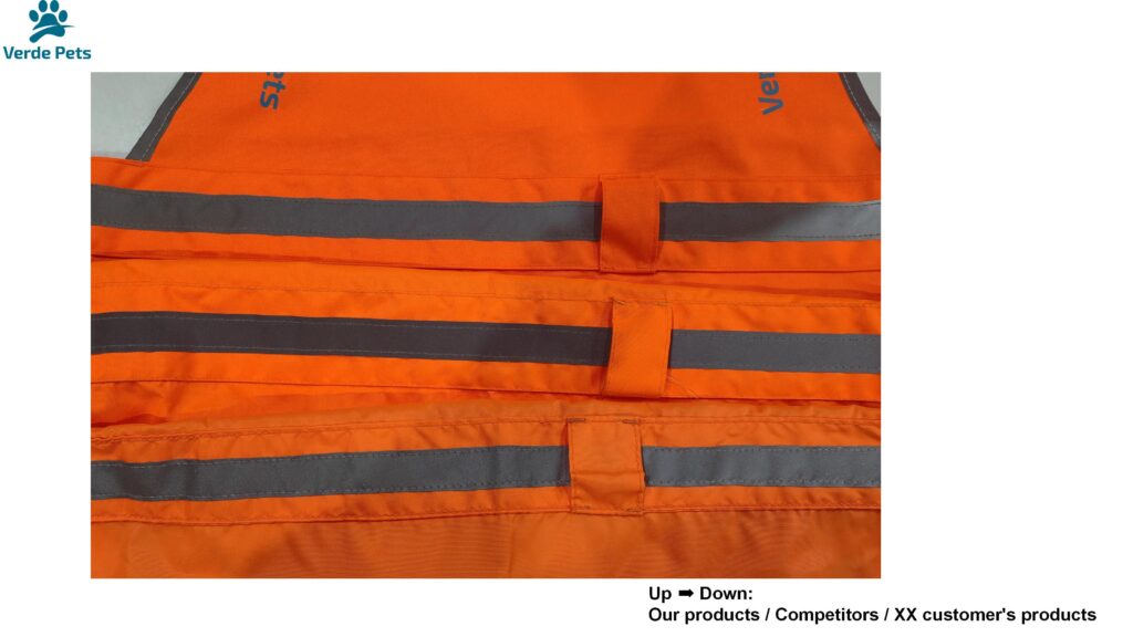 Comparative Analysis Of The Process Details Of Pet Reflective Vests 05
