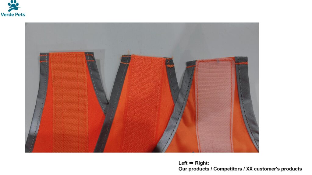 Comparative Analysis Of The Process Details Of Pet Reflective Vests 07