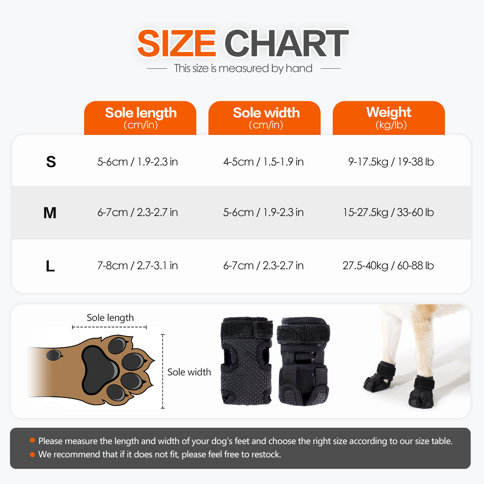 Adjustable anti-slip dog shoe covers for heat protection and wound licking prevention