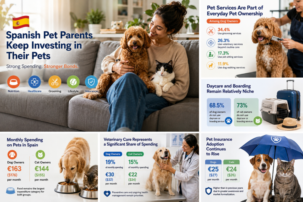 Spanish Pet Parents Continue Investing In Their Pets Despite Economic Pressure