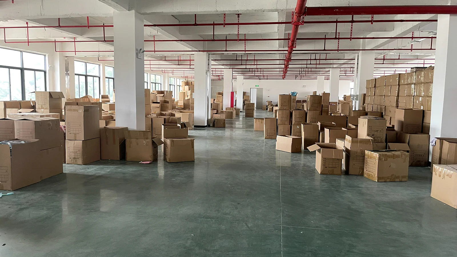 Warehouse floor